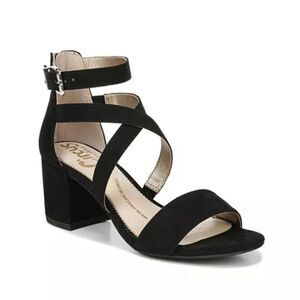 Circus by Sam Edelman Women's 6.5 Black Stella Block Heel Sandals - New